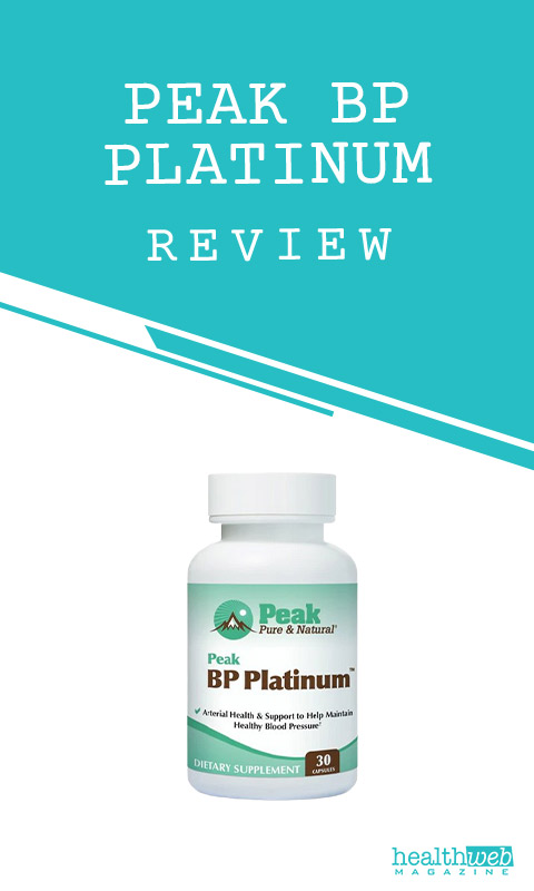 Peak BP Platinum Bottle – Peak BP Platinum Review for Heart & Blood Pressure Support