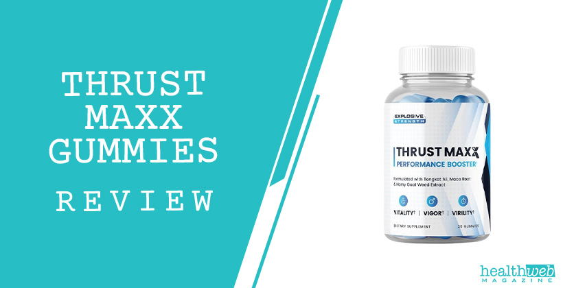 Thrust Maxx Gummies Bottle – Thrust Maxx Gummies Review for Male Performance and Energy Support