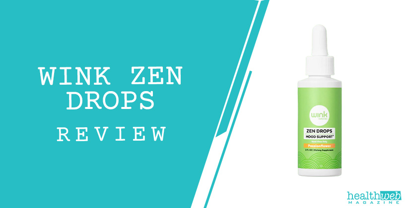 Wink Zen Drops Mood Support Review - Stress Relief with Passionflower