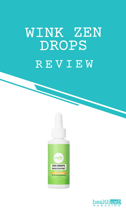 Wink Zen Drops Mood Support Review - Stress Relief with Passionflower