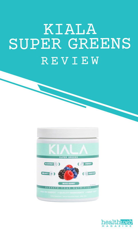 Kiala Super Greens Review – Greens Supplement Bottle Image