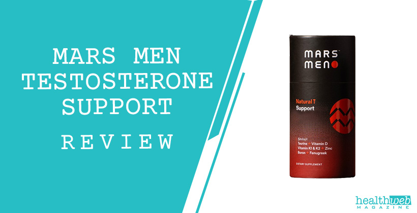 Mars Men Testosterone Support Review – Natural Testosterone Booster Bottle