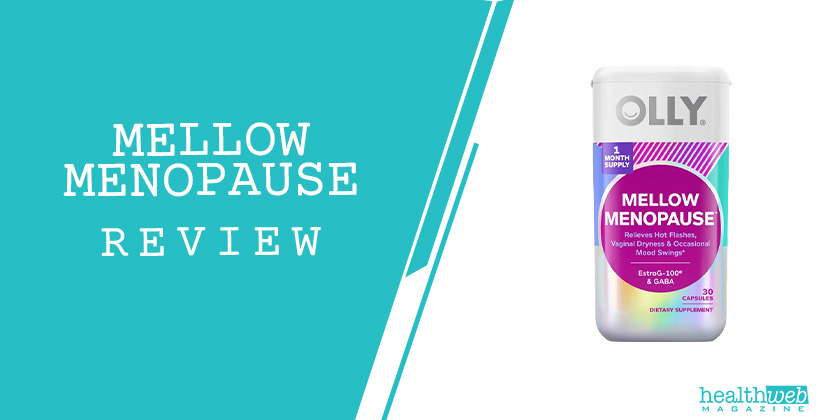 OLLY Mellow Menopause Review – Menopause Support Supplement Bottle