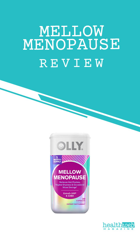 OLLY Mellow Menopause Review – Menopause Support Supplement Bottle