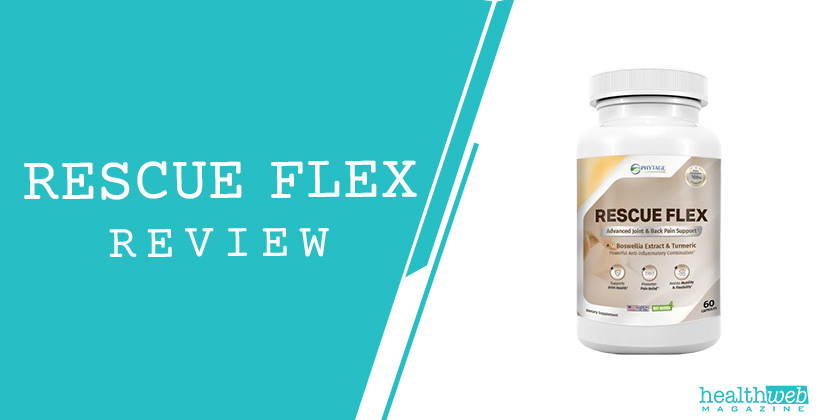 Rescue Flex Review – Joint Health Supplement Bottle Image