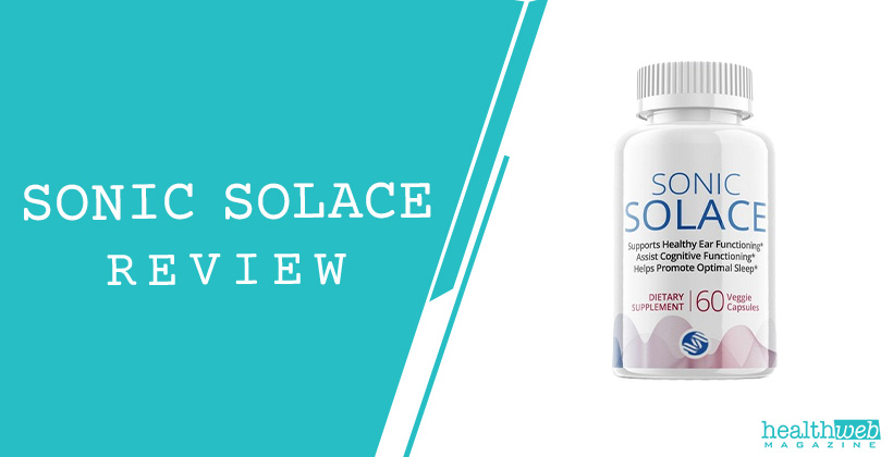 Sonic Solace Review – Natural Ear Health Supplement Bottle Image