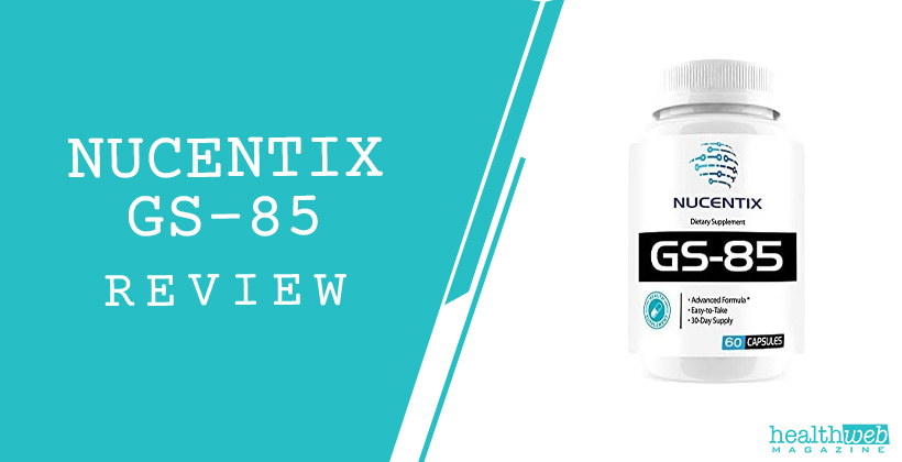 Nucentix GS-85 Supplement Bottle – Advanced Blood Sugar & Metabolic Support | Nucentix GS‑85 Review