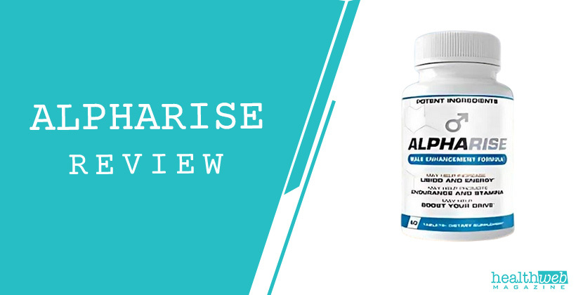 AlphaRise Review Bottle – Male Enhancement Supplement