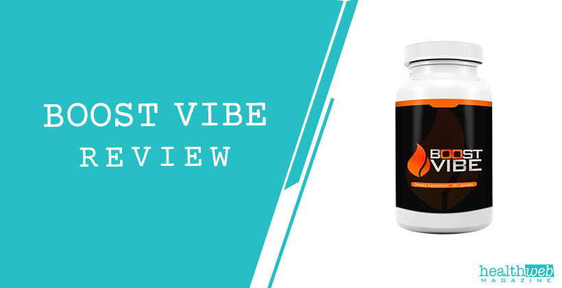 Boost Vibe Review – Male Enhancement Supplement Bottle Image
