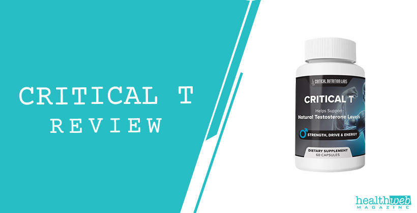 Critical T Review – Testosterone Support Supplement Bottle