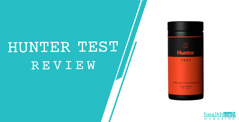 Hunter Test Review – Natural Testosterone Booster Bottle
