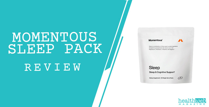 Momentous Sleep Pack Bottle – Melatonin-Free Sleep Supplement