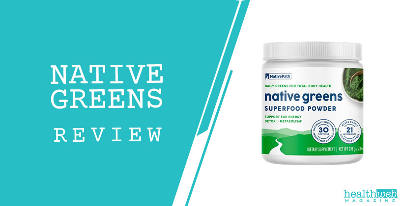 Native Greens Bottle – Whole-Food Super Greens Supplement