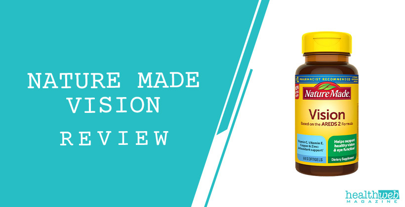 Nature Made Vision Review – Eye Health Supplement Bottle