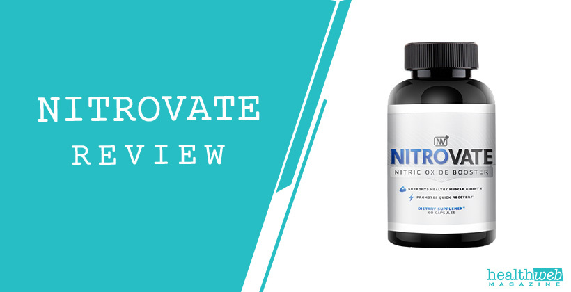 NitroVate Review – Bottle Image of Male Performance Supplement