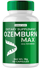 OzemBurn Max Review – Natural Supplement Bottle for Active Lifestyle