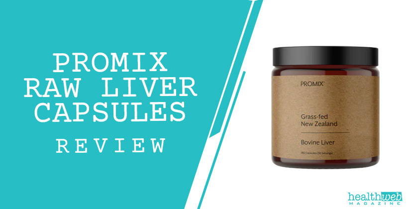 Promix Raw Liver Capsules Bottle for Liver Health Support