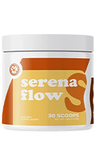 SerenaFlow Review – Gut Health Supplement Bottle
