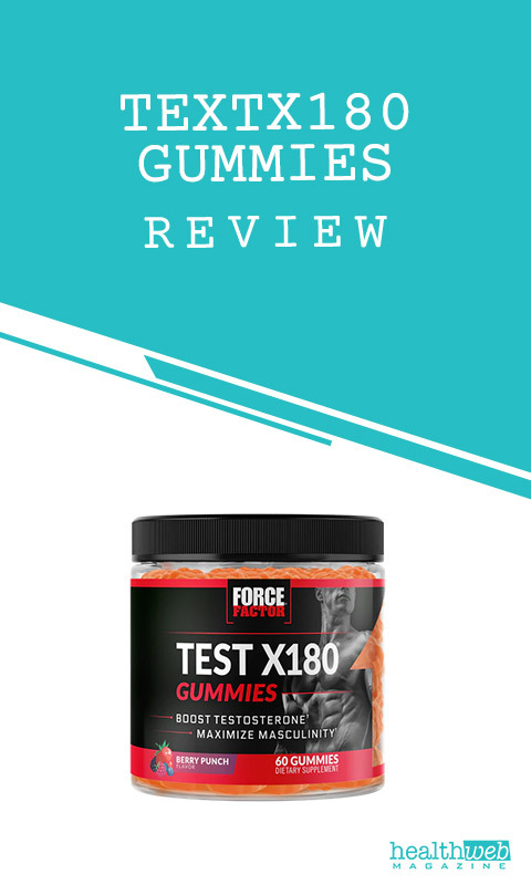 Test X180 Gummies Review – Bottle Image For Male Vitality