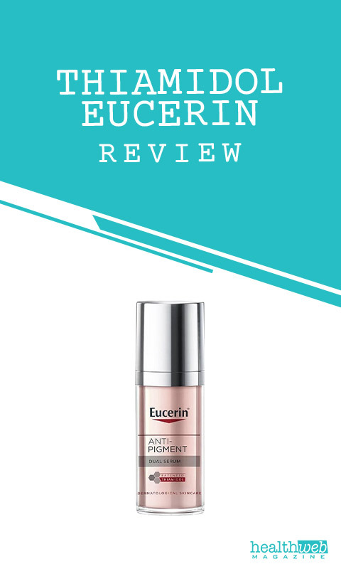 Thiamidol Eucerin Review – Hyperpigmentation Serum Bottle