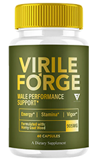 Virile Forge Review – Men's Vitality Supplement Bottle Image