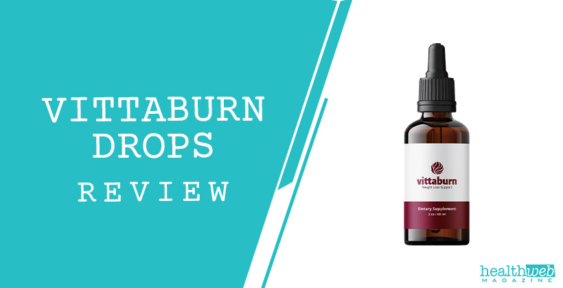 Vittaburn Drops Supplement Bottle – Liquid Weight Management Support | Vittaburn Drops Review