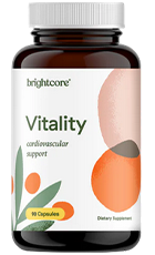 Brightcore Vitality Review – Heart Health Support Supplement Bottle