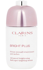 Clarins Bright Plus Review – Advanced Dark Spot-Targeting Serum Bottle