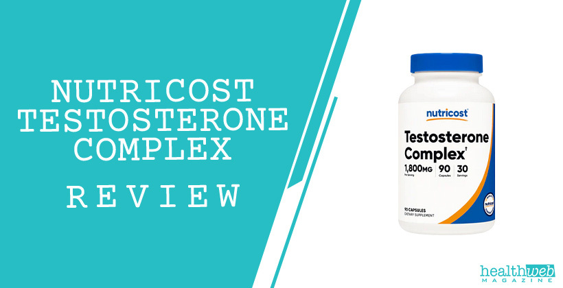 Nutricost Testosterone Complex Review – Testosterone Support Supplement Bottle