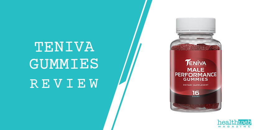 Teniva Gummies Review – Bottle of Male Enhancement Supplement with Herbal Extracts
