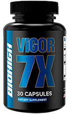 Vigor 7X Review – Male Performance Supplement Bottle