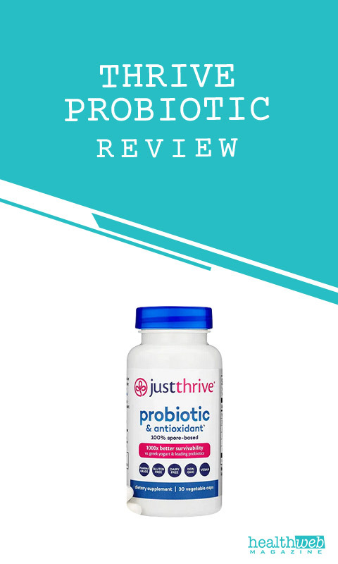 Just Thrive Probiotic Review – Digestive Health Supplement Bottle