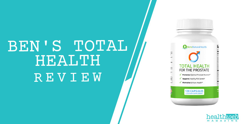 Ben's Total Health Review | Natural Prostate & Wellness Supplement