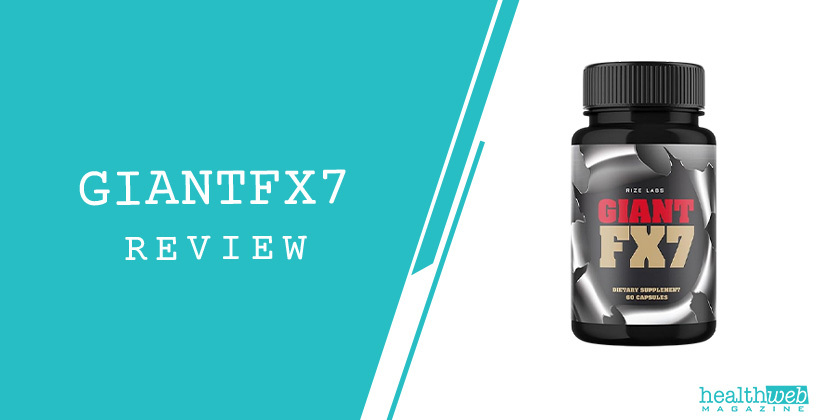 GiantFX7 Review – Male Vitality Supplement Bottle Image