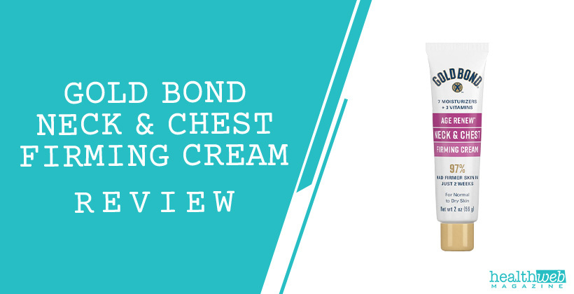 Gold Bond Neck & Chest Firming Cream Review – Anti-Aging Skincare Bottle