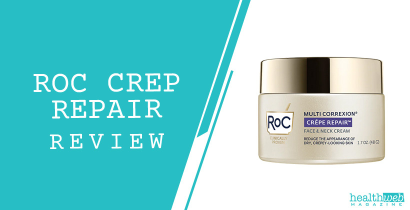 RoC Crepe Repair Review – Face & Neck Cream for Crepey Skin