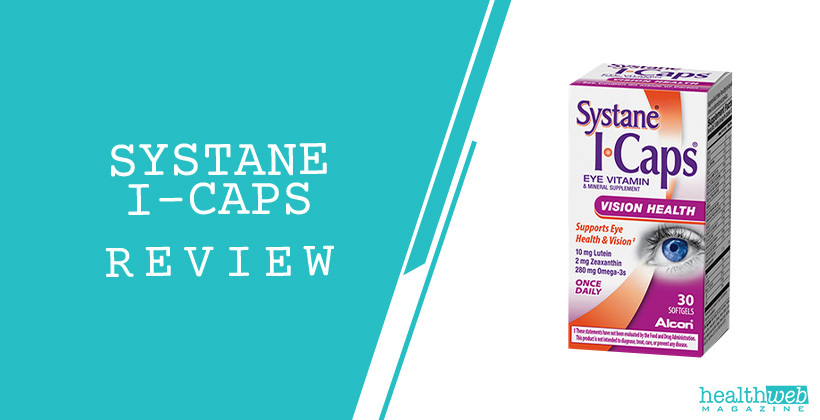 Systane I-Caps Review – Eye Health Supplement Bottle