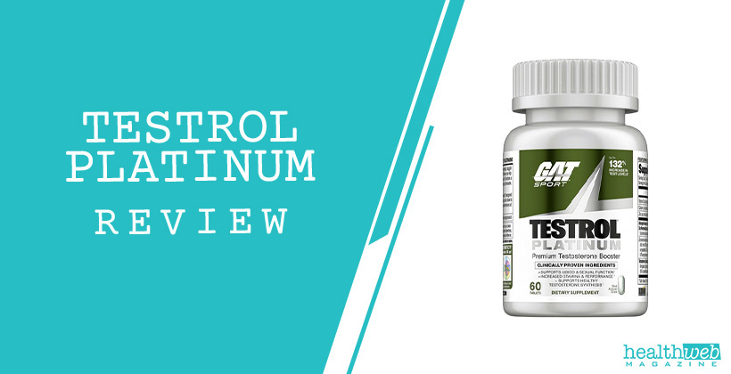 Testrol Platinum Review – Testosterone Support Supplement Bottle
