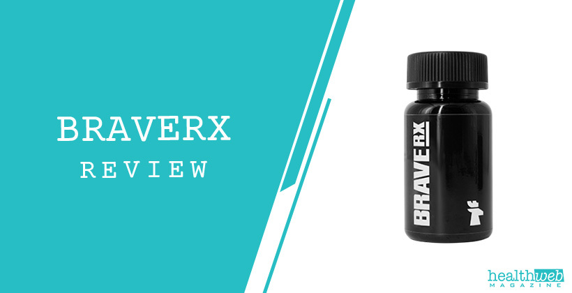 BraveRX Review – Male Performance Supplement Bottle