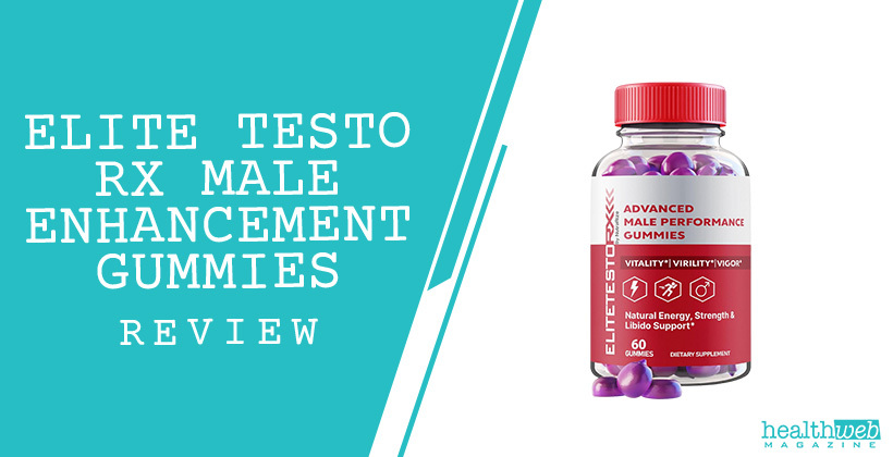 Elite Testo Rx Male Enhancement Gummies Review – Supplement Bottle Image