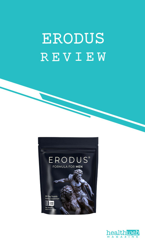 Erodus Review – Natural Male Enhancement Supplement Bottle