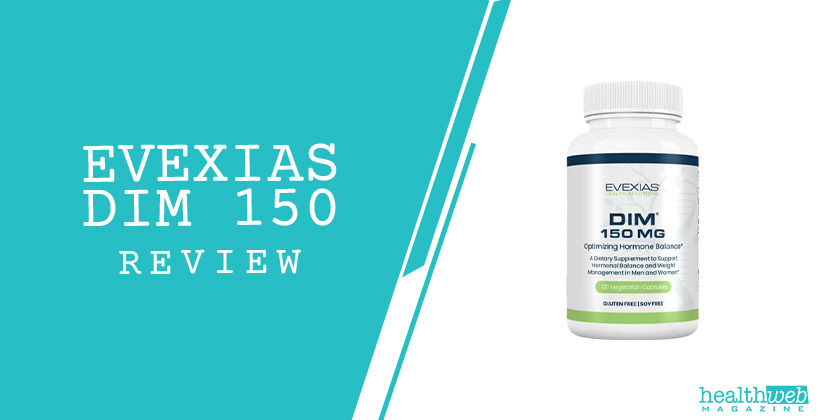 Evexias DIM 150 Review – Estrogen Balance Supplement Bottle