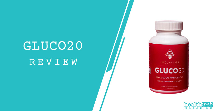 Gluco20 Review – Blood Sugar Support Supplement Bottle