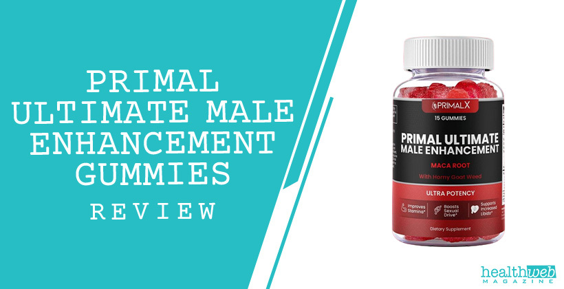 Primal Ultimate Male Enhancement Gummies Review – Product Bottle Image