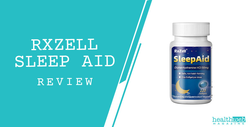 RxZell Sleep Aid Review – Non-Habit-Forming Sleep Support Bottle