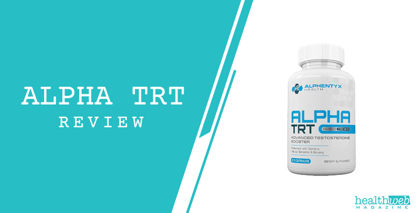 Alpha TRT Review – Natural Testosterone Booster Supplement Bottle