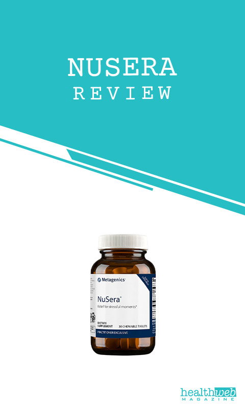 Nusera Review – Nusera Stress Relief Supplement Bottle Image