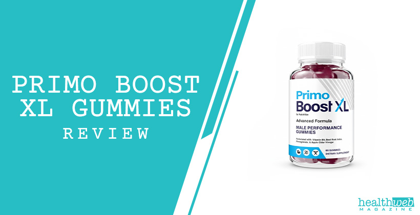 Primo Boost XL Gummies Review – Natural Male Vitality & Stamina Support Gummies Bottle