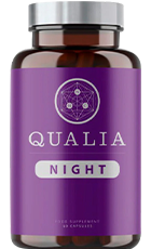 Qualia Night Review – Natural Sleep Support Supplement Bottle Image