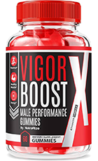 Vigor Boost X Gummies Review – Male Vitality & Performance Support Supplement Bottle